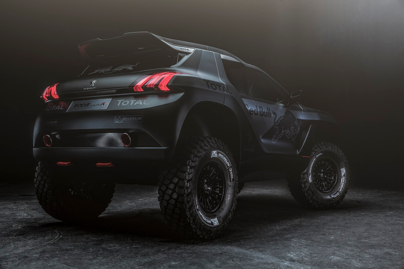 Illustration for article titled Peugeot's Mean-Ass Rally Buggy Is Here To Win Dakar And Scare Children